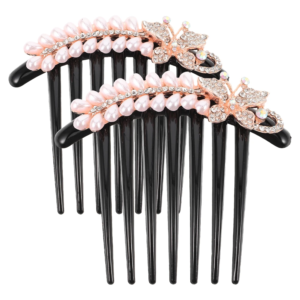 2pcs Hair Comb Fancy Barrettes Vintage Rhinestone Clips for Women Sparkle Decorative Bridesmaid Wedding Party Accessories
2pcs Hair Comb Fancy Barrettes Vintage Rhinestone Clips for Women Sparkle Decorative Bridesmaid Wedding Party Accessories