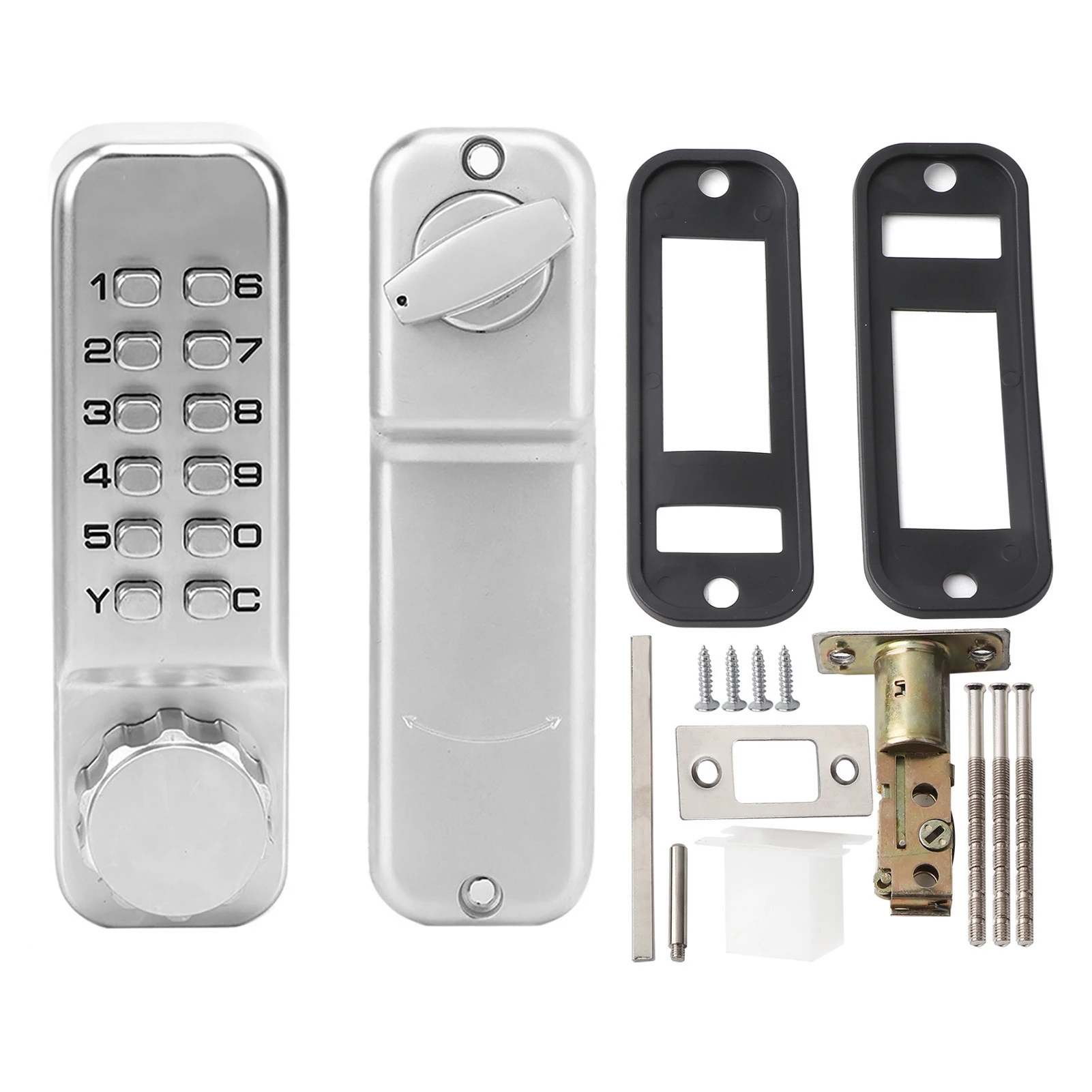 Zinc Alloy Waterproof Mechanical Digital Password Door Lock Keyless Entry Combination Lock Set For Household Security
Zinc Alloy Waterproof Mechanical Digital Password Door Lock Keyless Entry Combination Lock Set For Household Security