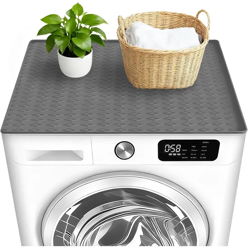 Washer and Dryer Top Protector Mat,Silicone Rubber Mat for Laudry Machine & Dryer,Washable Top Cover Pad for Home Laundry Room
Washer and Dryer Top Protector Mat,Silicone Rubber Mat for Laudry Machine & Dryer,Washable Top Cover Pad for Home Laundry Room