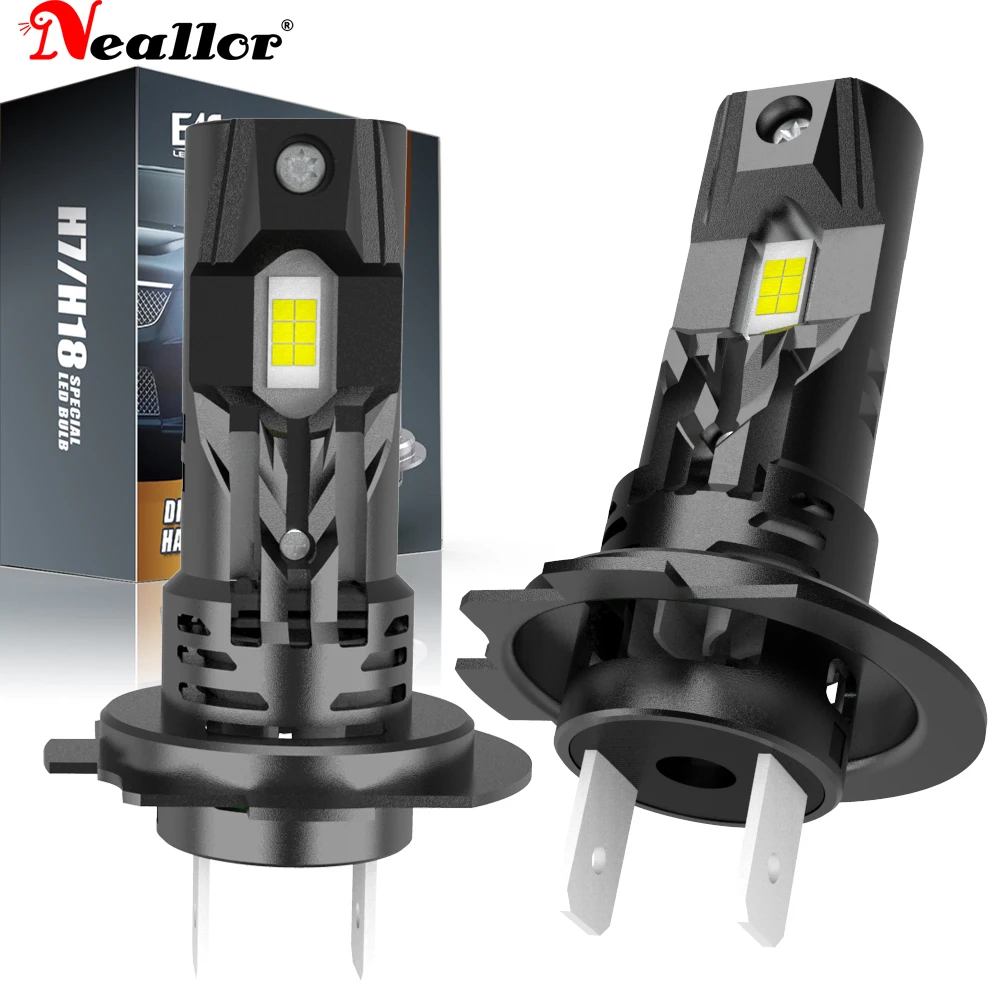 H7 Led Headlight Canbus No Hyper Flash Car Bulbs High Power Xenon 6000K White Light Turbo Diode Lamp 12v 55w For BMW E39 E87 E60
H7 Led Headlight Canbus No Hyper Flash Car Bulbs High Power Xenon 6000K White Light Turbo Diode Lamp 12v 55w For BMW E39 E87 E60