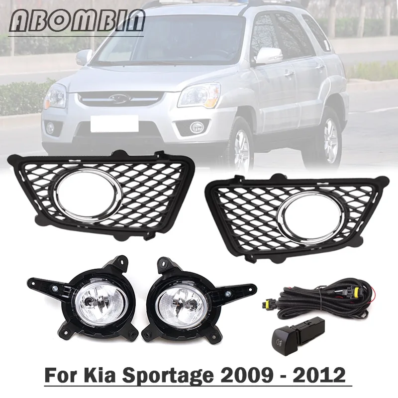 Car Front Bumper Halogen Driving Fog Lamp Set Fog Light With Wiring Harness Switch For Kia Sportage 2009 2010 2011 2012
Car Front Bumper Halogen Driving Fog Lamp Set Fog Light With Wiring Harness Switch For Kia Sportage 2009 2010 2011 2012