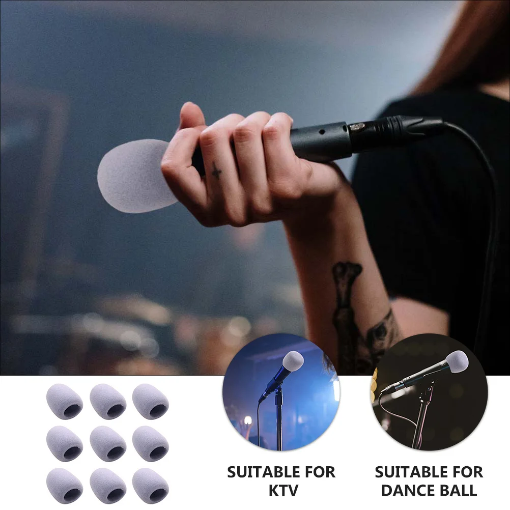 9Pcs Microphone Protector Noise Reduction Covers for Standard Handheld Mics Ktv Karaoke Conference Performance Supplies
9Pcs Microphone Protector Noise Reduction Covers for Standard Handheld Mics Ktv Karaoke Conference Performance Supplies