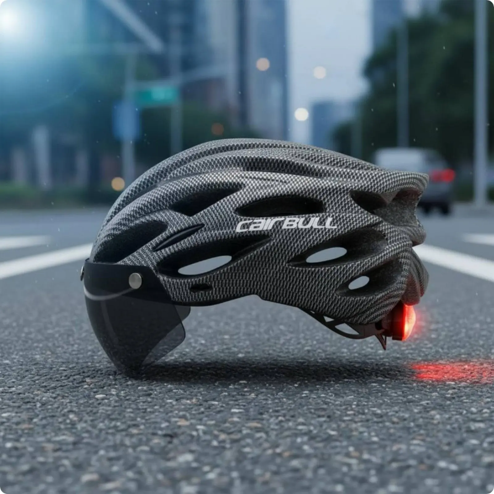 Road Bike Helmet with Visor Lightweight Cycling Helmet with Visor Sports Gear Breathable Vents Adjustable Fit
Road Bike Helmet with Visor Lightweight Cycling Helmet with Visor Sports Gear Breathable Vents Adjustable Fit