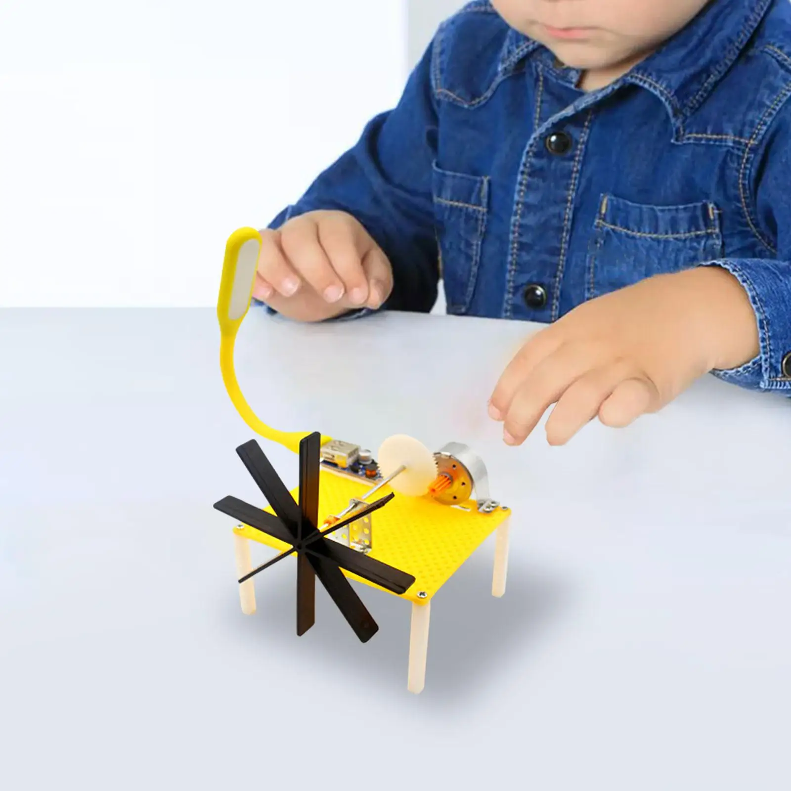Hydroelectric Generator Teaching Aids Kids Project Physical Scientific Experiment Funny for Ages 4-11 Years Old Birthday Gift
Hydroelectric Generator Teaching Aids Kids Project Physical Scientific Experiment Funny for Ages 4-11 Years Old Birthday Gift