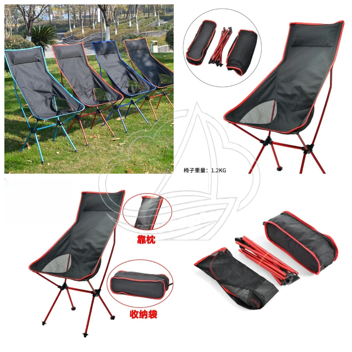 Outdoor Ultra-light Aluminum Alloy Folding Moon Chair, Portable Heightening Breathable Seat with Backrest for Fishing & Leisure
Outdoor Ultra-light Aluminum Alloy Folding Moon Chair, Portable Heightening Breathable Seat with Backrest for Fishing & Leisure