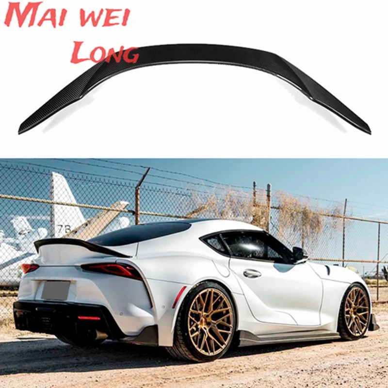 Задний спойлер багажника для Toyota Supra 2019 2020 Workman из углеродного волокна Mateiral, глянцевый карбоновый спойлер с утиным хвостом, крыло для Supra
Задний спойлер багажника для Toyota Supra 2019 2020 Workman из углеродного волокна Mateiral, глянцевый карбоновый спойлер с утиным хвостом, крыло для Supra