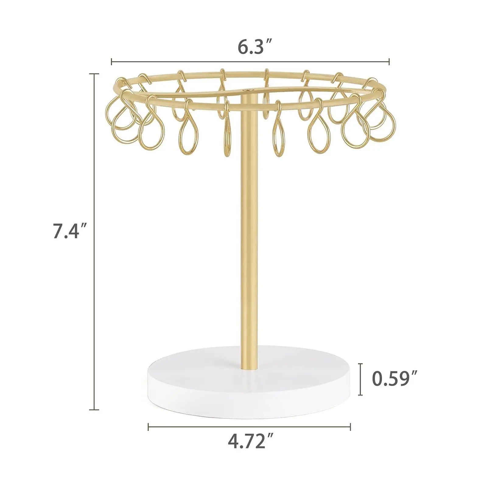 Hair Clip Organizer Metal Claw Clip Holder Stand for Hair Accessories Storage for Women Bedroom Bathroom
Hair Clip Organizer Metal Claw Clip Holder Stand for Hair Accessories Storage for Women Bedroom Bathroom
