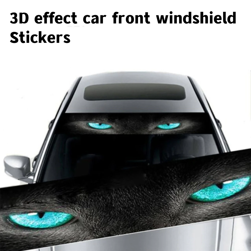 3D-наклейки на лобовое стекло автомобиля, персонализированные интересные наклейки с рисунком призрака и рисунком волчьих глаз для украшения автомобиля BHL135-FRO
3D-наклейки на лобовое стекло автомобиля, персонализированные интересные наклейки с рисунком призрака и рисунком волчьих глаз для украшения автомобиля BHL135-FRO