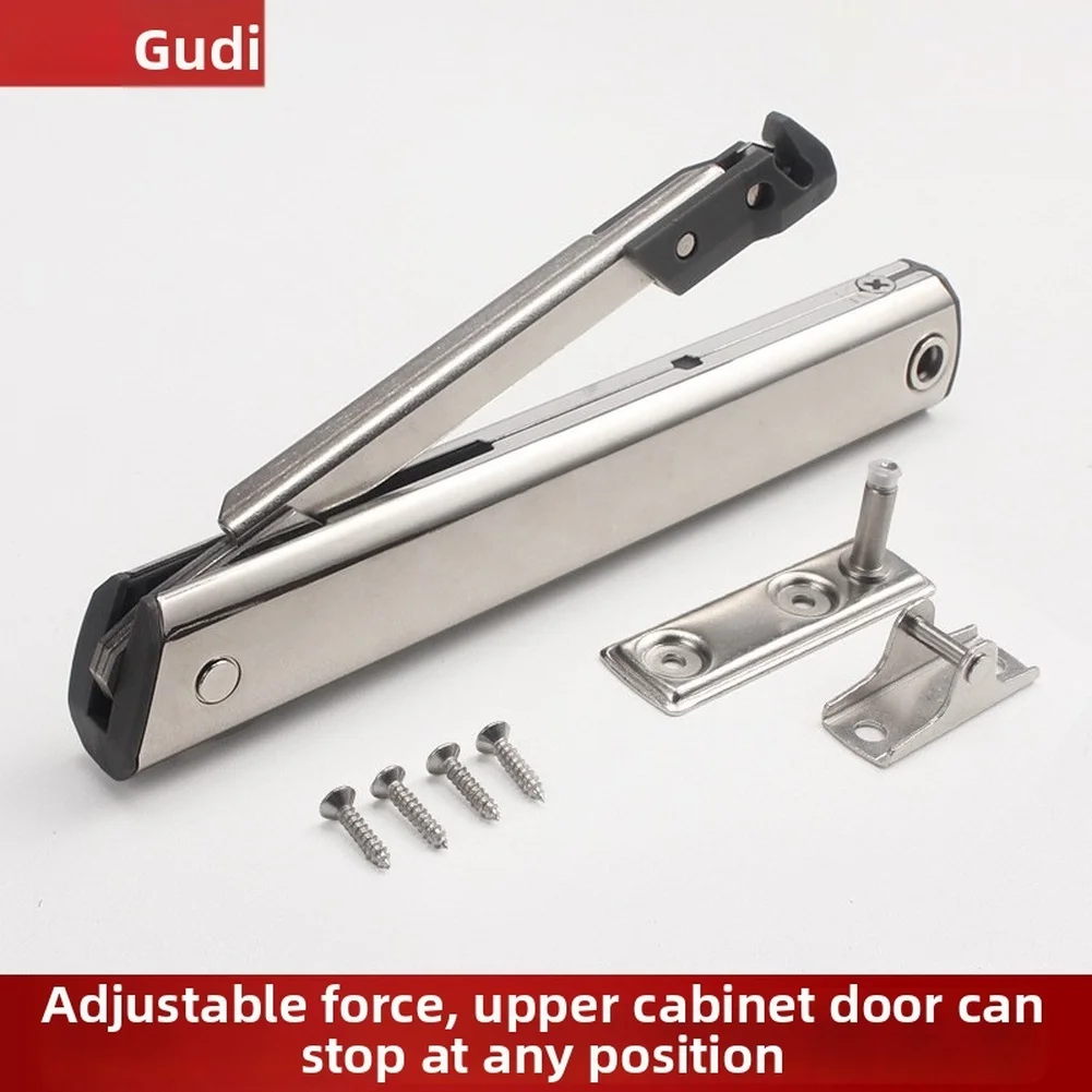 Heavy-Duty Adjustable Hinge With Free-Stop Bracket Polished Metal Finish, One-Handed Operation For Safe Cabinet Door
Heavy-Duty Adjustable Hinge With Free-Stop Bracket Polished Metal Finish, One-Handed Operation For Safe Cabinet Door