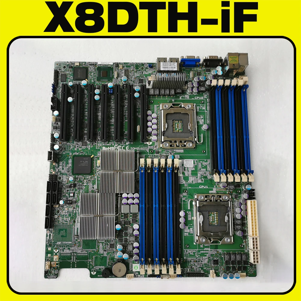 X8DTH-iF ServerBoard Dual-Port DDR3 SATA2 PCI-E 2.0 Xeon Processor 5600/5500 Series For Supermicro
X8DTH-iF ServerBoard Dual-Port DDR3 SATA2 PCI-E 2.0 Xeon Processor 5600/5500 Series For Supermicro