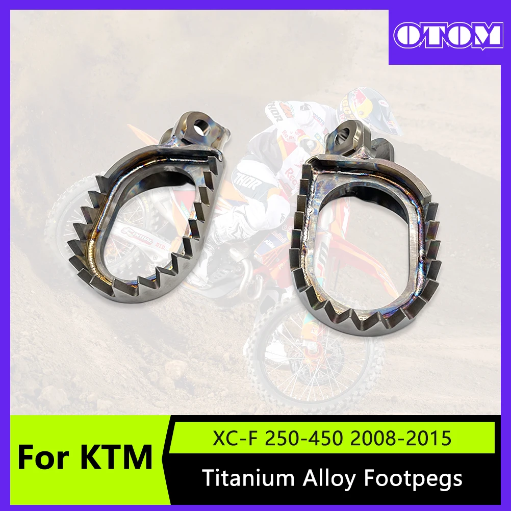 OTOM 2023 Motorcycle Titanium Alloy Foot Rest Pegs Footrest Footpeg Front Pedal For KTM EXC-F SX XCF HUSQVARNA GASGAS MC65 BETA
OTOM 2023 Motorcycle Titanium Alloy Foot Rest Pegs Footrest Footpeg Front Pedal For KTM EXC-F SX XCF HUSQVARNA GASGAS MC65 BETA
