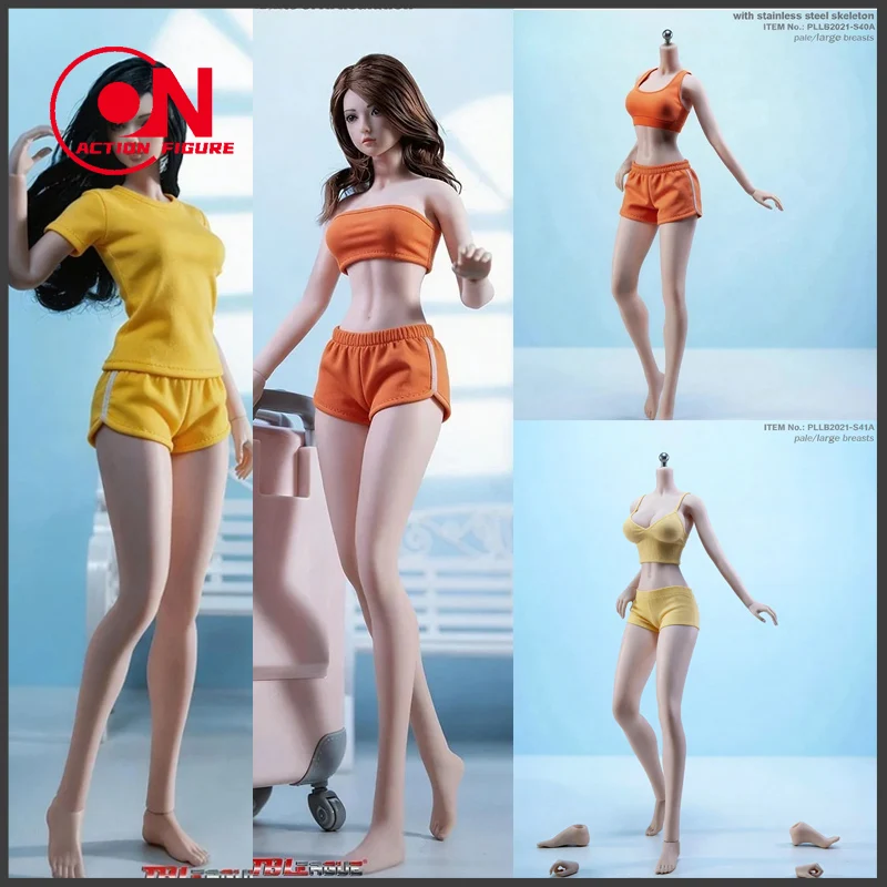 TBLeague 1/6 PLLB2021-S40 S41 Female Seamless Body Tall Slender 12'' Soldier Pale Suntan Big Breast Super Flexible Action Figure
TBLeague 1/6 PLLB2021-S40 S41 Female Seamless Body Tall Slender 12'' Soldier Pale Suntan Big Breast Super Flexible Action Figure