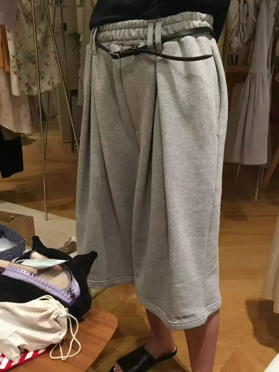 Slimming High Waist Wide Leg Casual Pants Sweatpants Seven Tenths Length Women's Korean Style Summer New Arrival
Slimming High Waist Wide Leg Casual Pants Sweatpants Seven Tenths Length Women's Korean Style Summer New Arrival