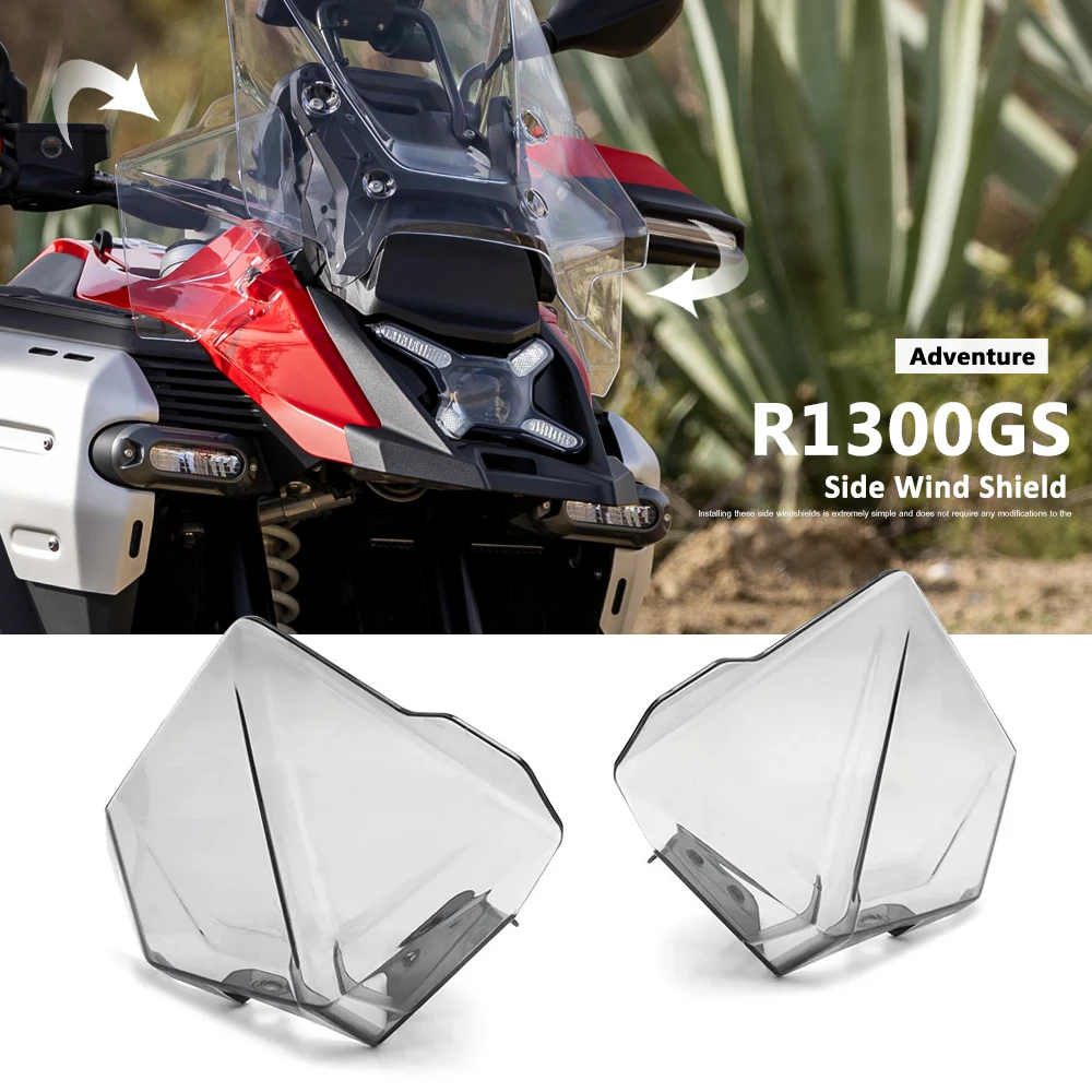 R1300GS Adventure Windshield Windscreen Side Panel Deflector Airflow Hand Shield Protector For BMW R1300 R 1300 GS ADV 2024 2025
R1300GS Adventure Windshield Windscreen Side Panel Deflector Airflow Hand Shield Protector For BMW R1300 R 1300 GS ADV 2024 2025
