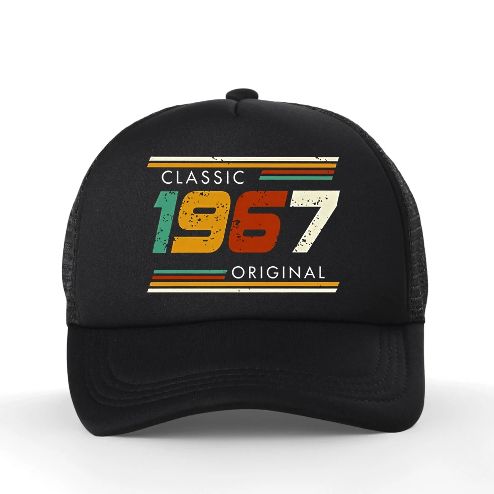 Classic 1967 Original Vintage 57th Birthday Gifts Baseball Cap Christmas Party Hat Idea Mesh Breathable Cap
Classic 1967 Original Vintage 57th Birthday Gifts Baseball Cap Christmas Party Hat Idea Mesh Breathable Cap