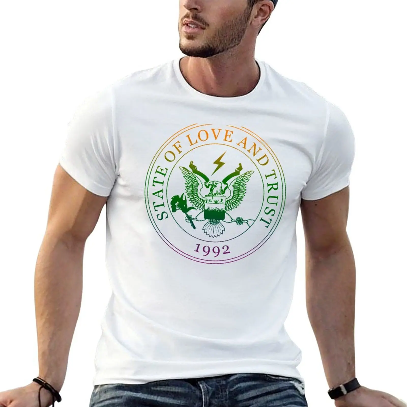 State of Love and Trust T-Shirt t shirts for man cotton funny t shirts for man graphic tees man t shirt designer T-shirt
State of Love and Trust T-Shirt t shirts for man cotton funny t shirts for man graphic tees man t shirt designer T-shirt