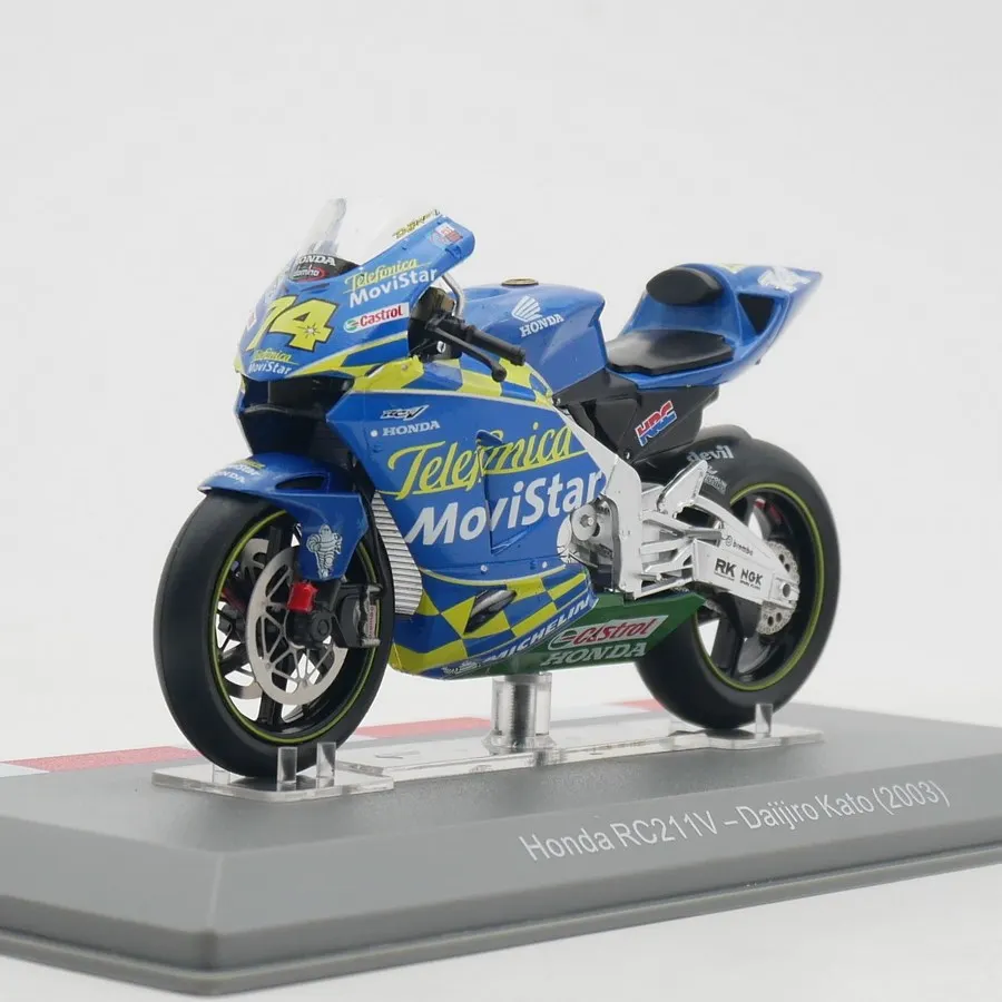Diecast Ixo 1:18 Scale Moto GP 2003 Honda RC211V 74 # Alloy Car Model
Diecast Ixo 1:18 Scale Moto GP 2003 Honda RC211V 74 # Alloy Car Model