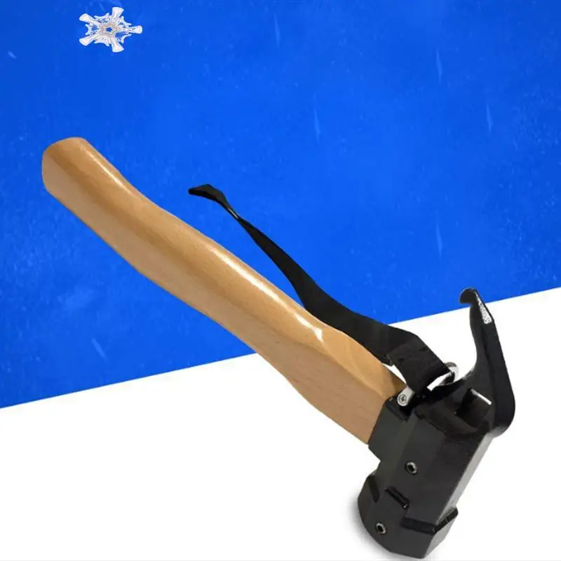 1 PCS Wooden Handle Sheep Horn Tent Ground Nail Hammer Life-Saving Tool Hammer Black
1 PCS Wooden Handle Sheep Horn Tent Ground Nail Hammer Life-Saving Tool Hammer Black