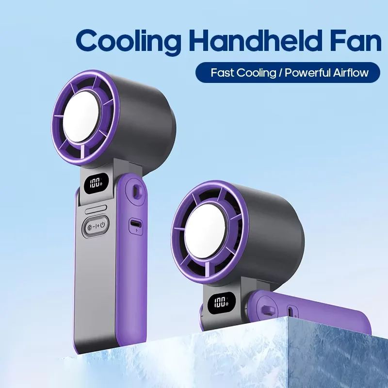 Портативный высокоскоростной охлаждающий ручной вентилятор 3600 мАч, перезаряжаемый, 100 скоростей ветра, регулируемый мини-складный турбовентилятор с воздушным охлаждением, новый 
Портативный высокоскоростной охлаждающий ручной вентилятор 3600 мАч, перезаряжаемый, 100 скоростей ветра, регулируемый мини-складный турбовентилятор с воздушным охлаждением, новый