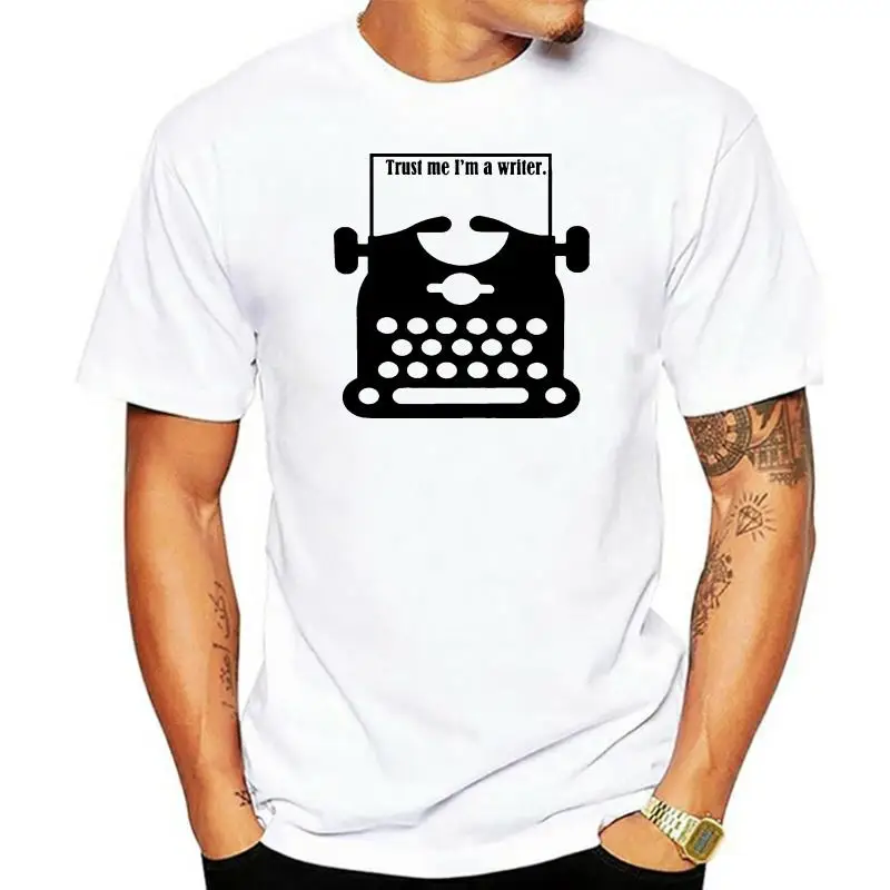 Trust Me I'm A Writer Californication T Shirt Quality T Shirts Men Printing Short Sleeve O Neck Tshirt
Trust Me I'm A Writer Californication T Shirt Quality T Shirts Men Printing Short Sleeve O Neck Tshirt