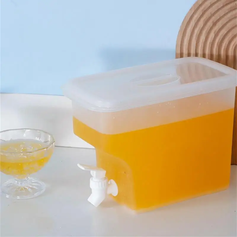 Cold Kettle Refrigerator With Faucet 3.6L Household Lemonade Bottle Drinkware Cold Water Container For Kitchen Cool Water Bucket
Cold Kettle Refrigerator With Faucet 3.6L Household Lemonade Bottle Drinkware Cold Water Container For Kitchen Cool Water Bucket