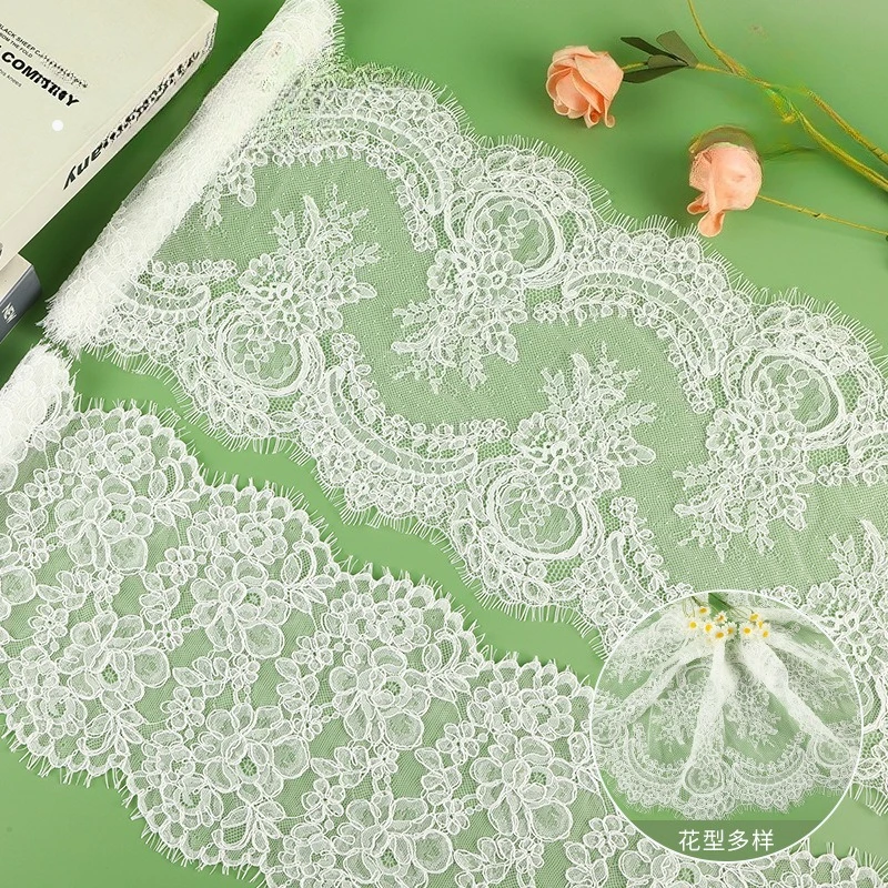 New Embroidery Cording Lace Trim Eyelash Edge DIY Lolita French Lace Trim Accessories
New Embroidery Cording Lace Trim Eyelash Edge DIY Lolita French Lace Trim Accessories