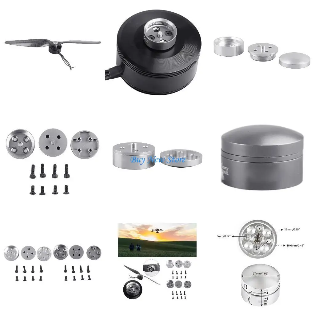 20CE Inner Bearing Propeller Base Convenient Disassembly & Assembly for Enthusiasts