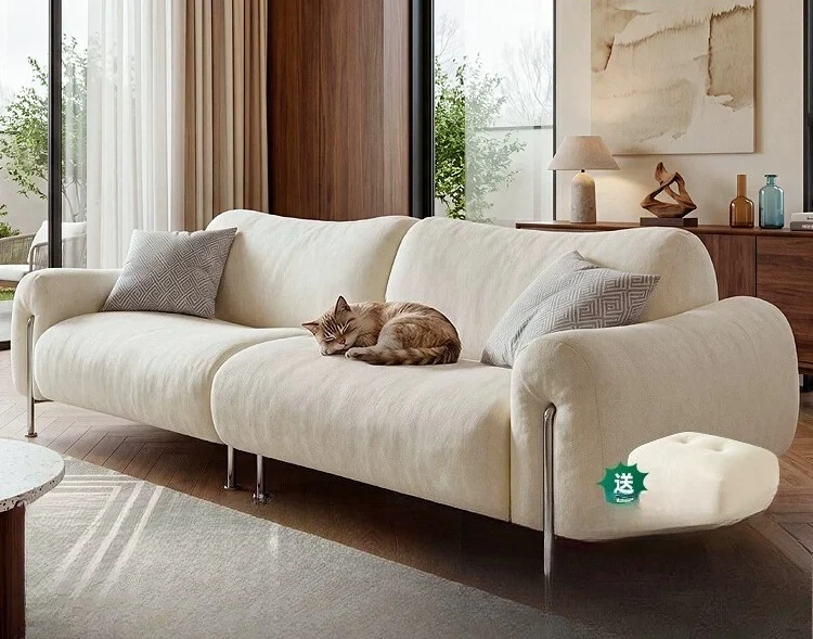 PYJ Chenier removable and washable anti-cat scratch antique small apartment straight row high-footed bamboo fabric sofa
PYJ Chenier removable and washable anti-cat scratch antique small apartment straight row high-footed bamboo fabric sofa
