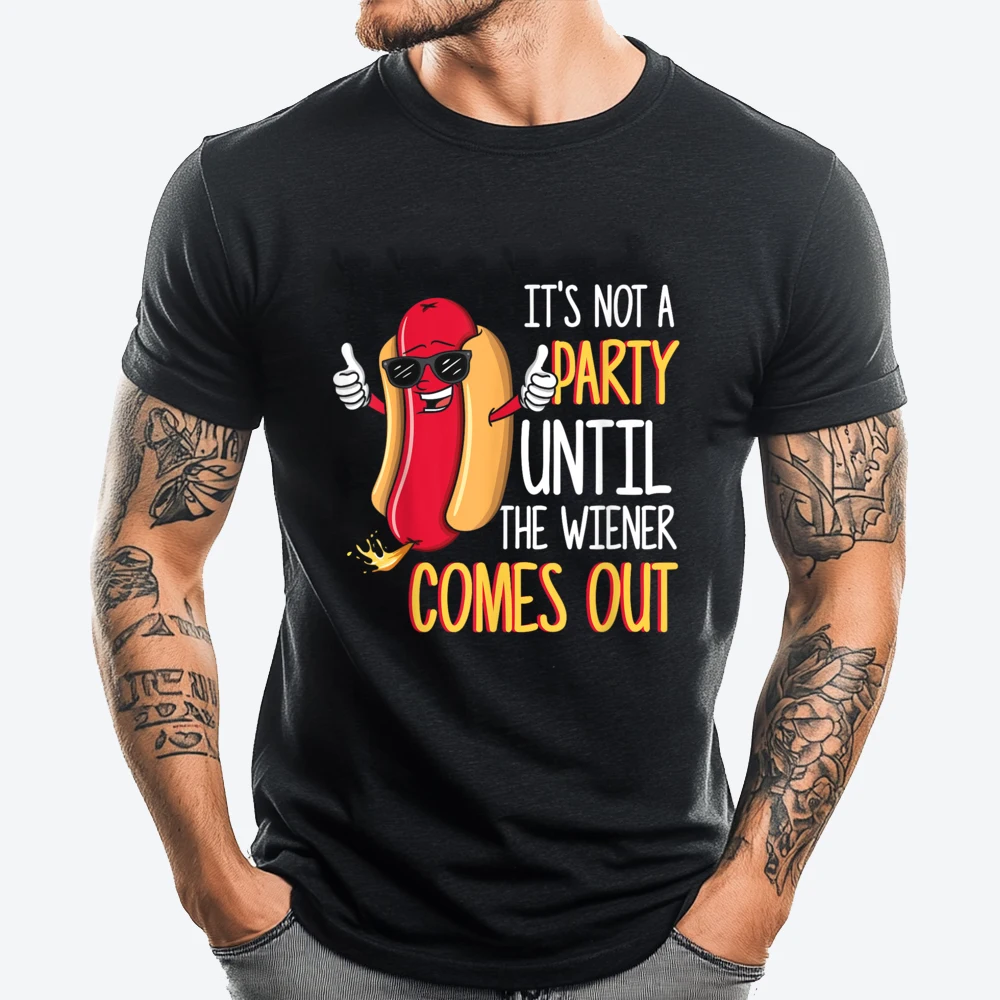 Its Not A Party Until The Wiener Comes Out Funny Hot Dog Big And Tall T Shirts Men's Clothing 2025 Large Size
Its Not A Party Until The Wiener Comes Out Funny Hot Dog Big And Tall T Shirts Men's Clothing 2025 Large Size