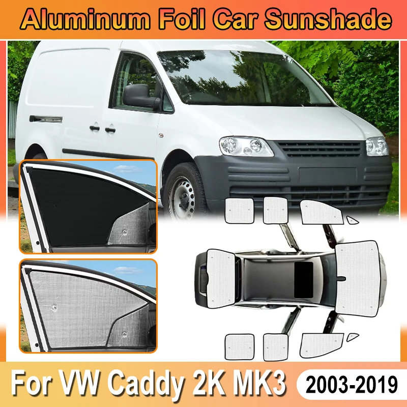 For Volkswagen VW Caddy 2K MK3 2003~2019 5 Seat Car Aluminum Foil Windshield SunShade Cover Heat Shield UV Protector Accessories
For Volkswagen VW Caddy 2K MK3 2003~2019 5 Seat Car Aluminum Foil Windshield SunShade Cover Heat Shield UV Protector Accessories