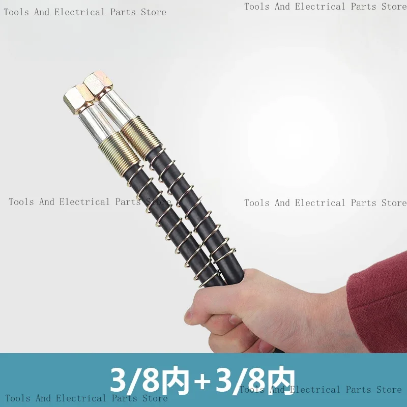 High-Pressure Hydraulic To-Ol Oil Pipe, Rubber Hose, With 3/8 Inch Female And Male Threads, 70MPa (1Pcs)
High-Pressure Hydraulic To-Ol Oil Pipe, Rubber Hose, With 3/8 Inch Female And Male Threads, 70MPa (1Pcs)