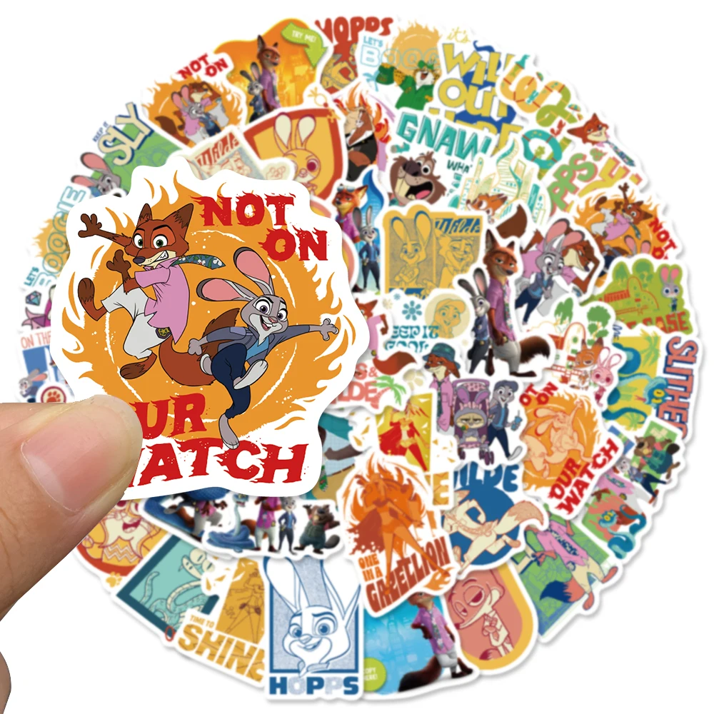 50pcs Disney Cartoon Cute Zootopia 2 Bunny Snake Stickers Vinyl Car DIY Laptop Luggage Skateboard Waterproof Girl School Sticker
50pcs Disney Cartoon Cute Zootopia 2 Bunny Snake Stickers Vinyl Car DIY Laptop Luggage Skateboard Waterproof Girl School Sticker