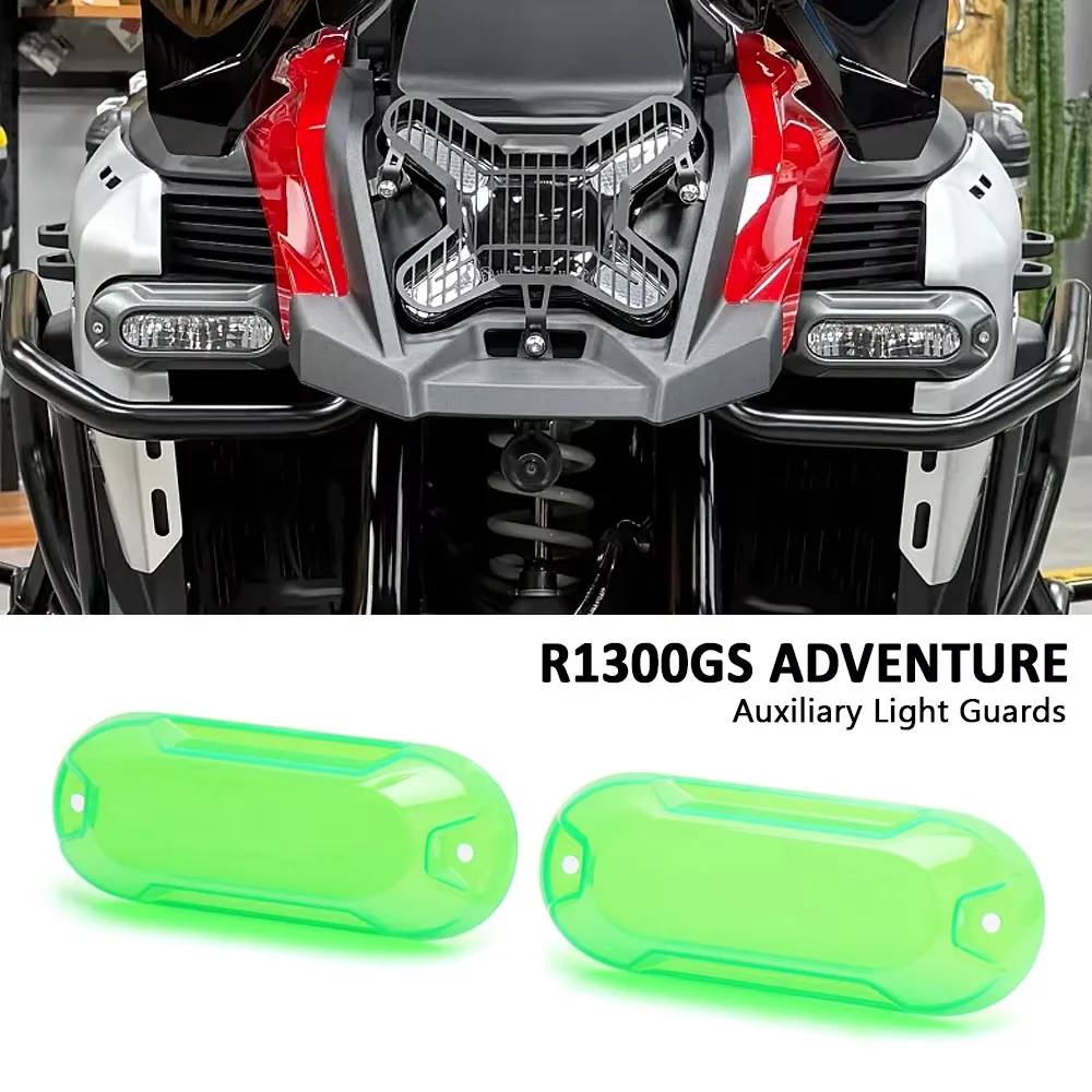 Motorcycle Front Auxiliary Light LED Indicator Protector Guard Cover For BMW R1300GS Adventure R 1300 GS GS1300 ADV 2024 2025
Motorcycle Front Auxiliary Light LED Indicator Protector Guard Cover For BMW R1300GS Adventure R 1300 GS GS1300 ADV 2024 2025