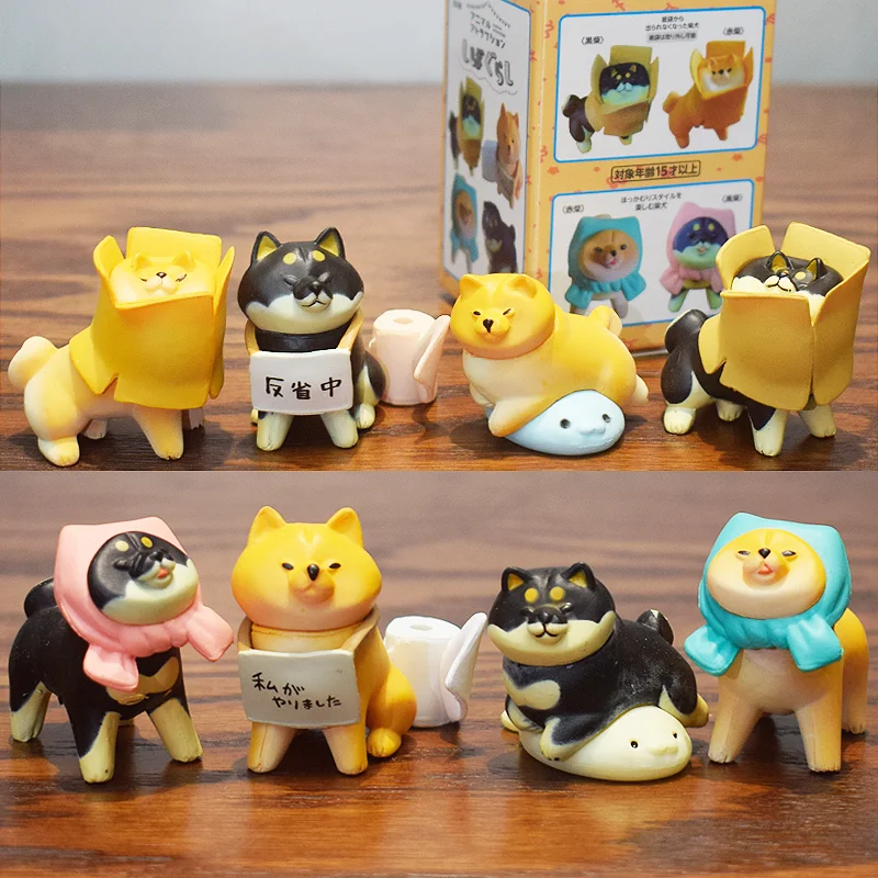Сиба-ину слепая коробка Kawaii аниме собака экшн-фигурка игрушки украшение для рабочего стола подарок на день рождения Коллекционная модель фигурка игрушки подарок 
Сиба-ину слепая коробка Kawaii аниме собака экшн-фигурка игрушки украшение для рабочего стола подарок на день рождения Коллекционная модель фигурка игрушки подарок