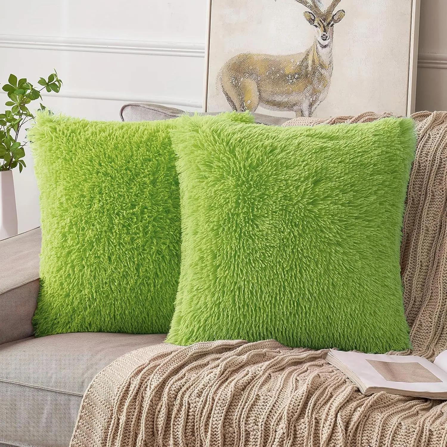 Pa Of 2 Grinch Green Throw Pillows Luxury Fluffy Pillows Decorative Pillows Plush Cushion Case Fuzzy Monan Merin Style For Bed
Pa Of 2 Grinch Green Throw Pillows Luxury Fluffy Pillows Decorative Pillows Plush Cushion Case Fuzzy Monan Merin Style For Bed
