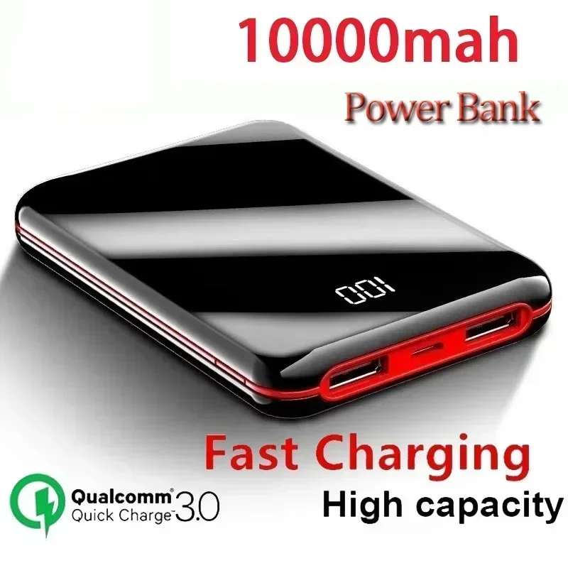 10000mAh Display Mini Power Bank with External Battery Power Bank for Xiaomi lphone 30000 mAh Portable Charger
10000mAh Display Mini Power Bank with External Battery Power Bank for Xiaomi lphone 30000 mAh Portable Charger
