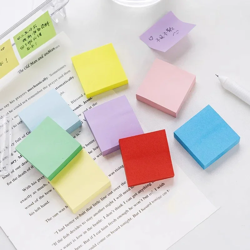 100pcs/set Mini Cube Memo Pads Candy Color Tearable Sticky Notes Adhesive Note Pads Notebook Planner Index Stickers Stationery
100pcs/set Mini Cube Memo Pads Candy Color Tearable Sticky Notes Adhesive Note Pads Notebook Planner Index Stickers Stationery