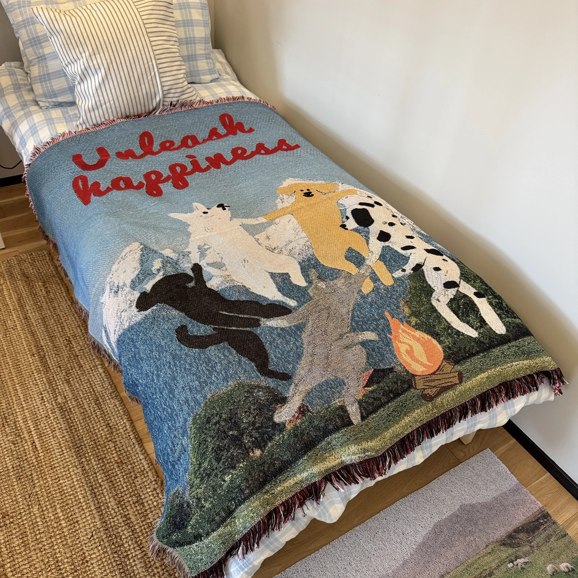 Korean Sle Doggy Playund Wall Hanging Tapestry Blanket Bedroom Decor Fre And Cute Design Cozy Soft Fabric Home Decor
Korean Sle Doggy Playund Wall Hanging Tapestry Blanket Bedroom Decor Fre And Cute Design Cozy Soft Fabric Home Decor