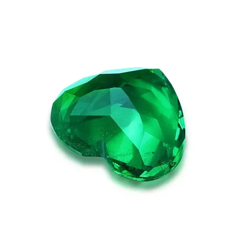 NEW Lab Grown Colombia Emerald Heart Shape Green Color Gemstone For Diy Jewelry Earrings Making Material Selectable AGL Certific
NEW Lab Grown Colombia Emerald Heart Shape Green Color Gemstone For Diy Jewelry Earrings Making Material Selectable AGL Certific