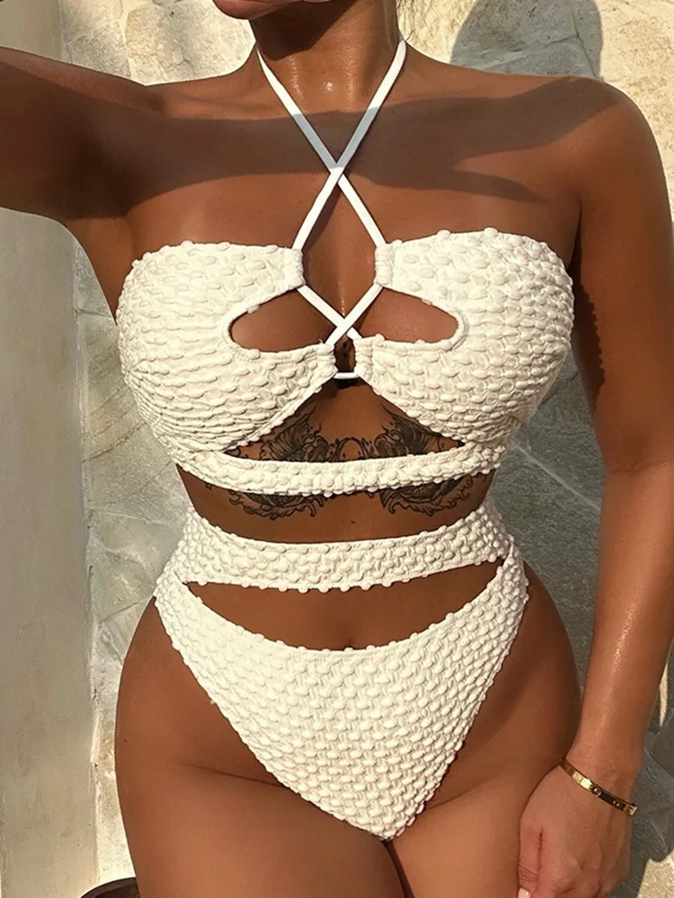 2024 Woman Swimsuits Push-up Padded Bra Beachwear Summer Sexy Bikini Sets Bathing Suit Female Swimwear White Black Pink
2024 Woman Swimsuits Push-up Padded Bra Beachwear Summer Sexy Bikini Sets Bathing Suit Female Swimwear White Black Pink