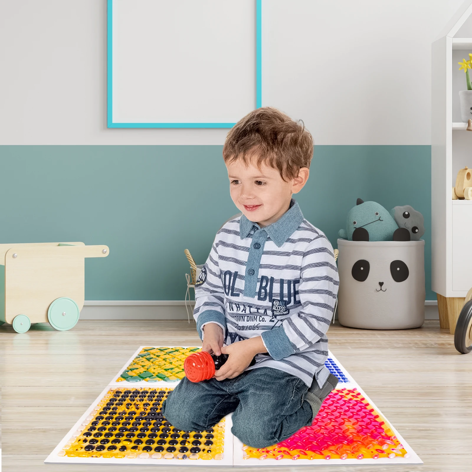 Custom Design Leak-Proof Design sensory tiles floor Game Zone sensory tiles baby Little Ones 4PCS
Custom Design Leak-Proof Design sensory tiles floor Game Zone sensory tiles baby Little Ones 4PCS