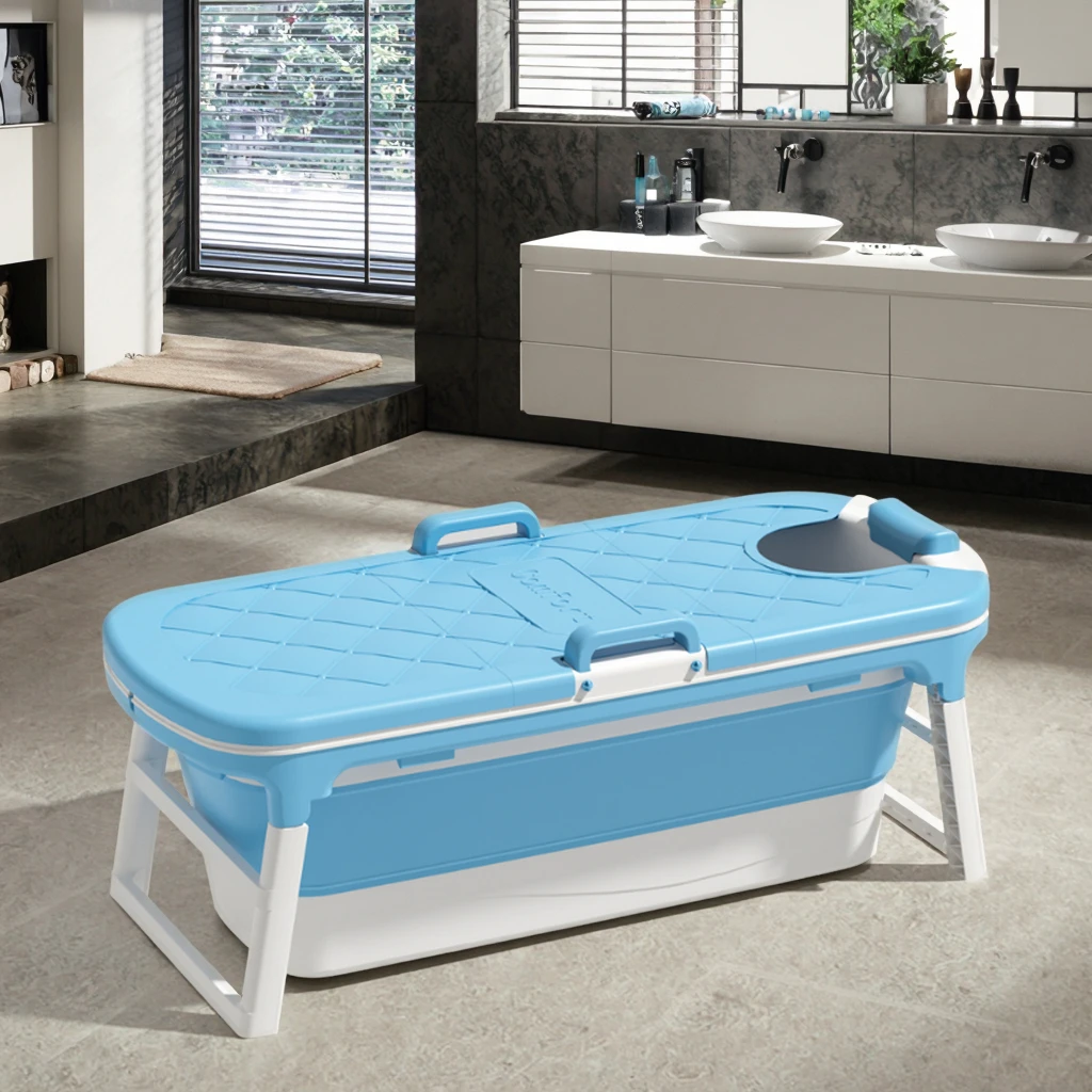 Hot Sale Large 143CM Portable Foldable Pet Bath Tub New Design Cheap Price Plastic Bathtubs For Adults
Hot Sale Large 143CM Portable Foldable Pet Bath Tub New Design Cheap Price Plastic Bathtubs For Adults