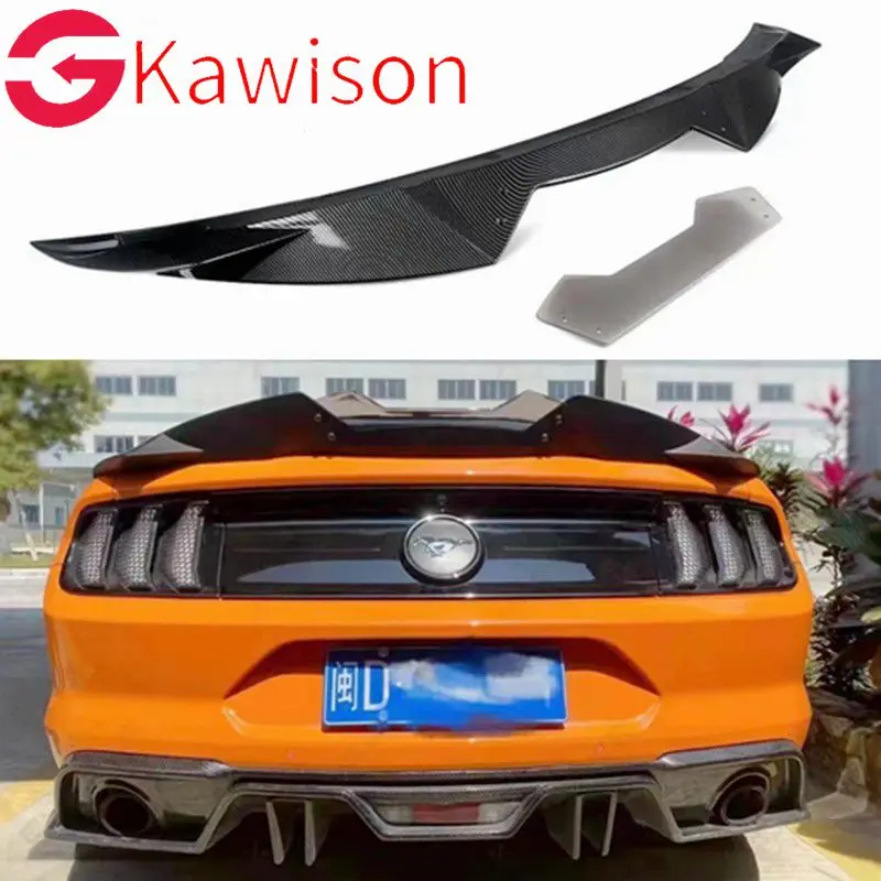 Спойлер для Ford Mustang 2015-2021, пластиковый АБС-пластик Неокрашенный, Задняя Крышка багажника, автомобильный Стайлинг
Спойлер для Ford Mustang 2015-2021, пластиковый АБС-пластик Неокрашенный, Задняя Крышка багажника, автомобильный Стайлинг