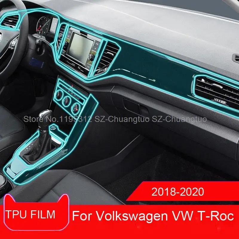Прозрачная защитная пленка из ТПУ для Volkswagen VW T-Roc, автомобильные наклейки для интерьера, центральное управление, Air CD, мультимедийная Дверная панель
Прозрачная защитная пленка из ТПУ для Volkswagen VW T-Roc, автомобильные наклейки для интерьера, центральное управление, Air CD, мультимедийная Дверная панель