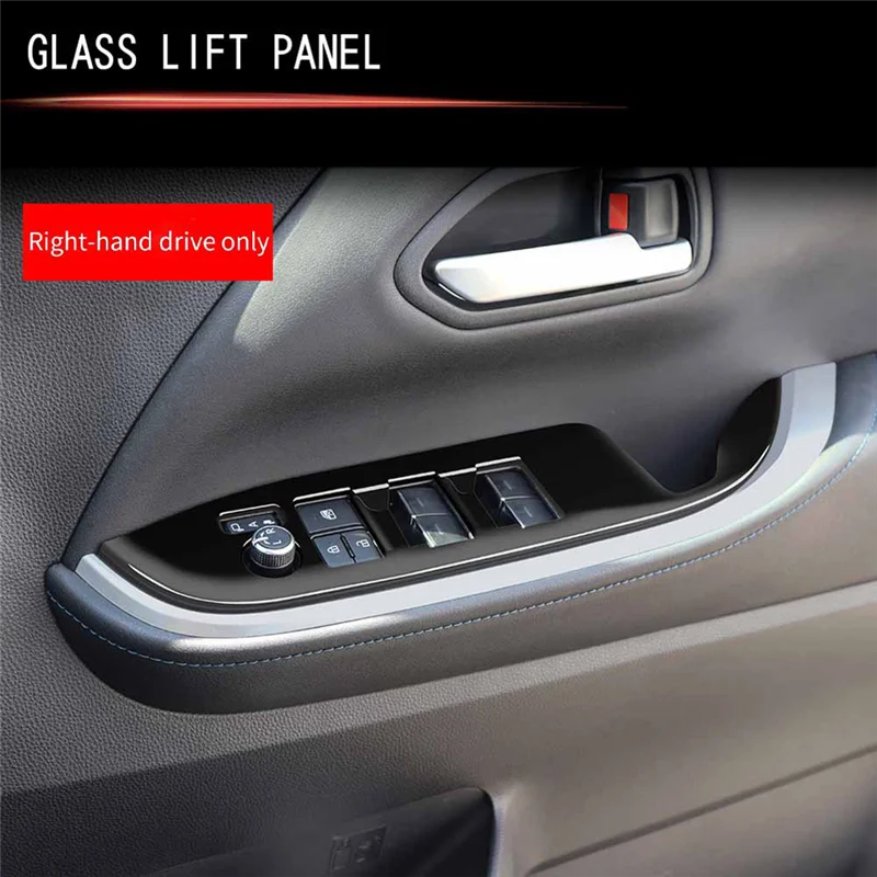 Universall Car Interior Door Armrest Panel Window Glass Lift Button Switch Cover Trim For Toyota Noah/ Voxy 90 Series RHD
Universall Car Interior Door Armrest Panel Window Glass Lift Button Switch Cover Trim For Toyota Noah/ Voxy 90 Series RHD