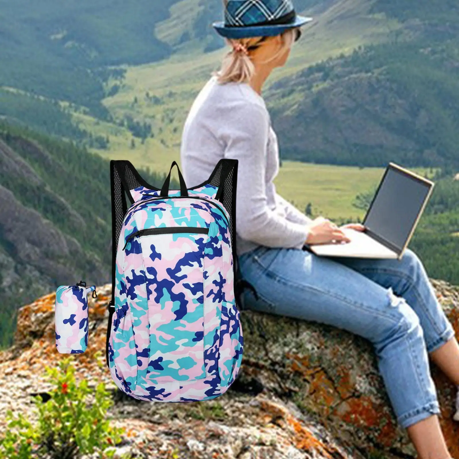 Lightweight Packable Backpack Foldable Backpack for Business Work Street 
Lightweight Packable Backpack Foldable Backpack for Business Work Street