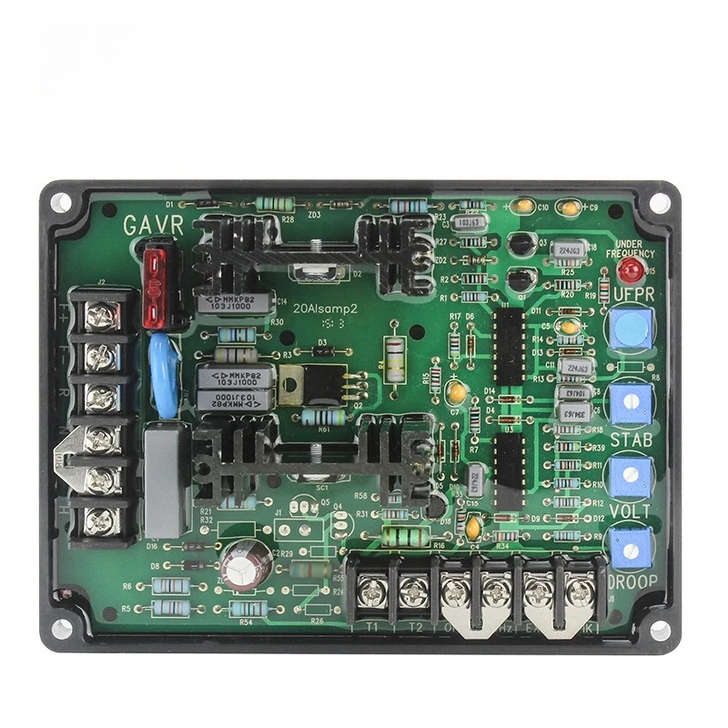 GAVR-8A Generator Regulator, Universal 5Amp Generator Automatic Voltage Regulator
GAVR-8A Generator Regulator, Universal 5Amp Generator Automatic Voltage Regulator