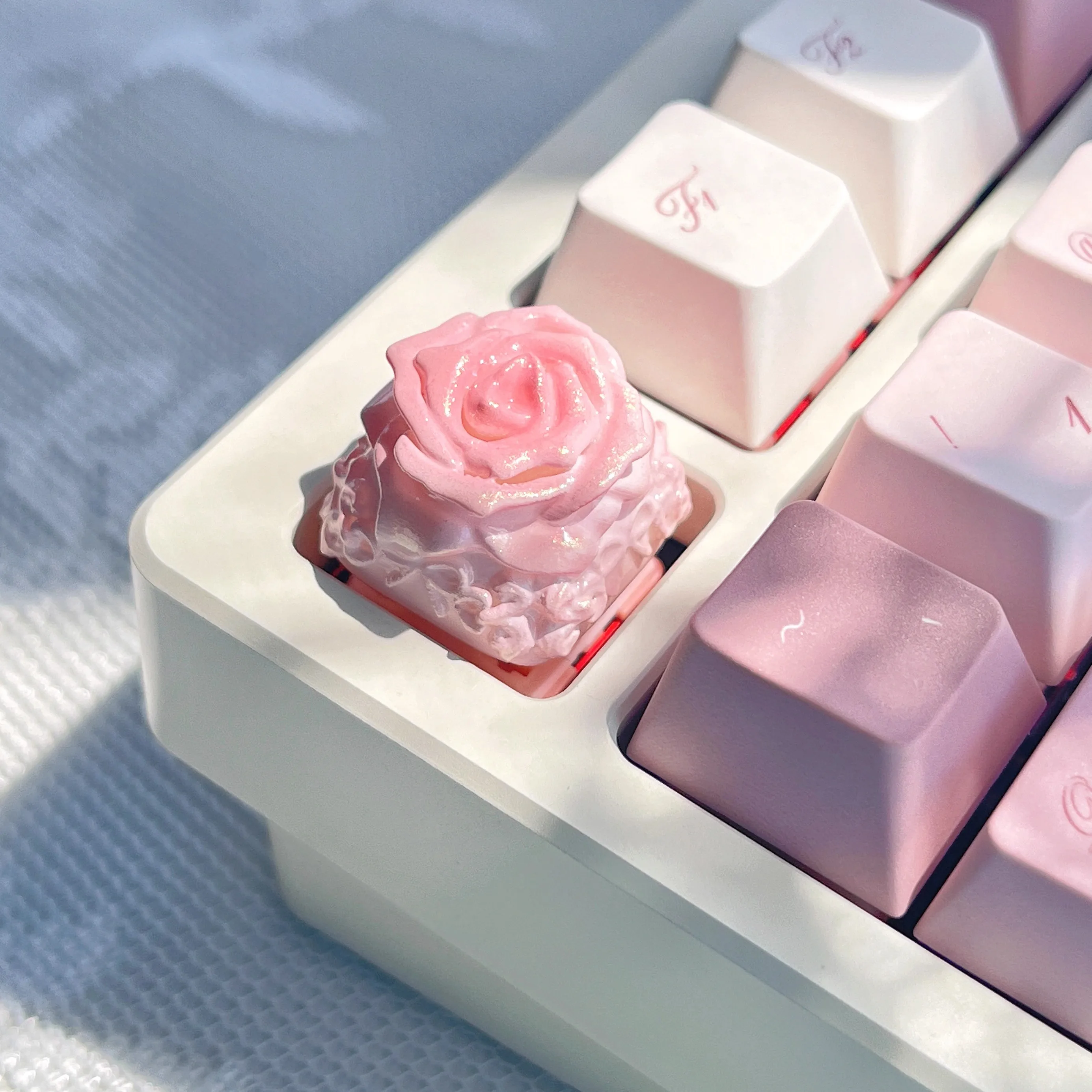 Rose Whisper Rose Keycap Mechanical Keyboard Customized 1pc Personalized Resin Keycap
Rose Whisper Rose Keycap Mechanical Keyboard Customized 1pc Personalized Resin Keycap