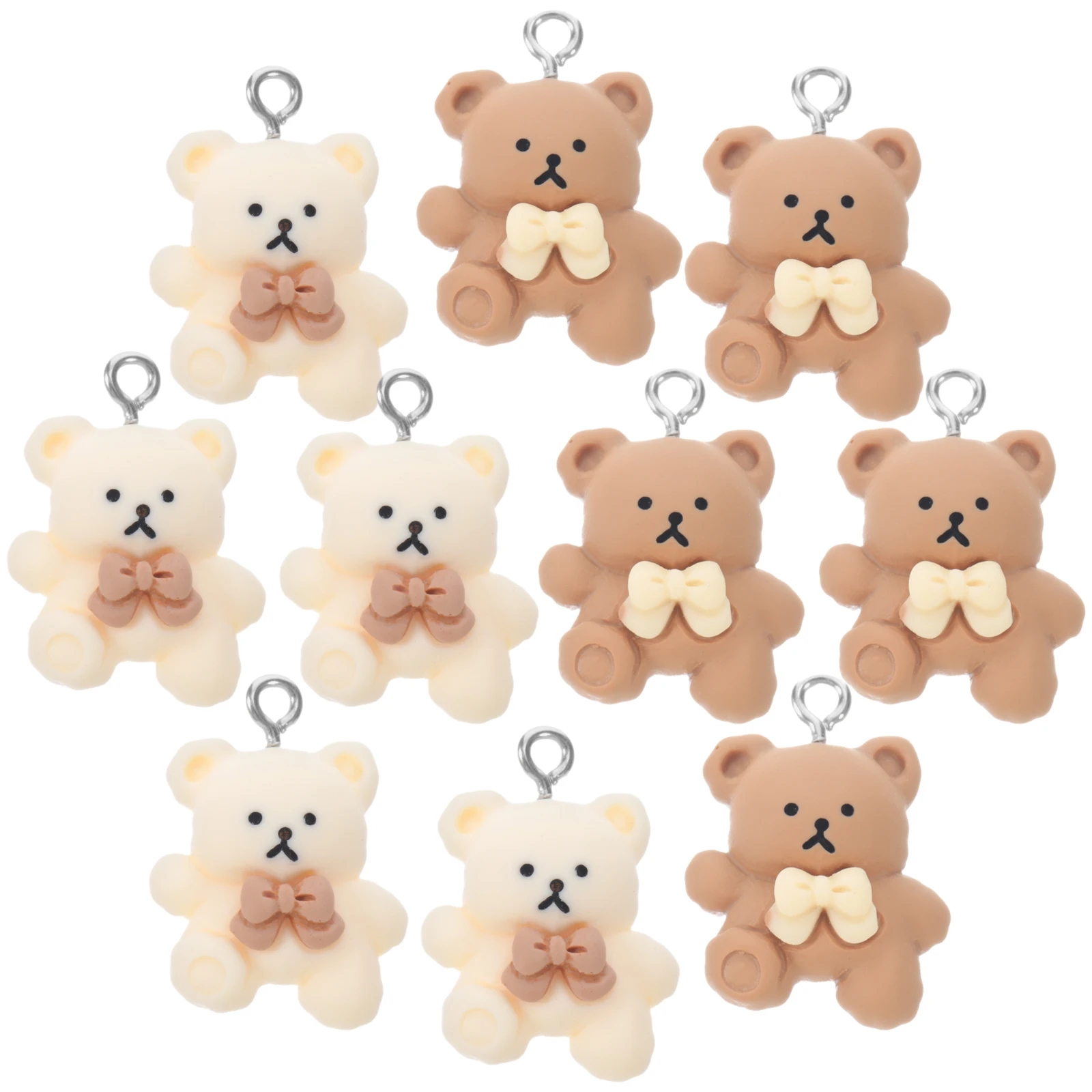 24pcs Bear Charms Pendant Small Resin Accessories DIY Jewelry Making Bow Decorations Keychains Bracelets Earrings Gifts
24pcs Bear Charms Pendant Small Resin Accessories DIY Jewelry Making Bow Decorations Keychains Bracelets Earrings Gifts