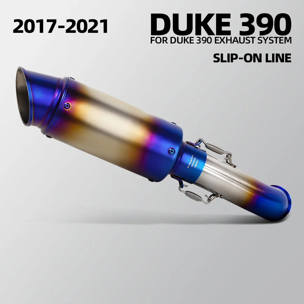 Slip on Exhaust Project Muffler For Duke390 390duke duke250 250DUKE 390ADV 250ADV 2021-2024 Motorcycle middle link pipe kit
Slip on Exhaust Project Muffler For Duke390 390duke duke250 250DUKE 390ADV 250ADV 2021-2024 Motorcycle middle link pipe kit